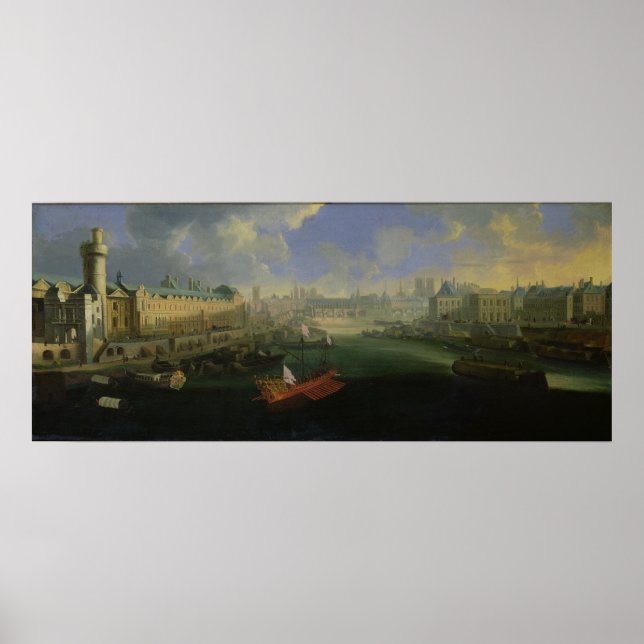 The River Seine Poster (Vorne)