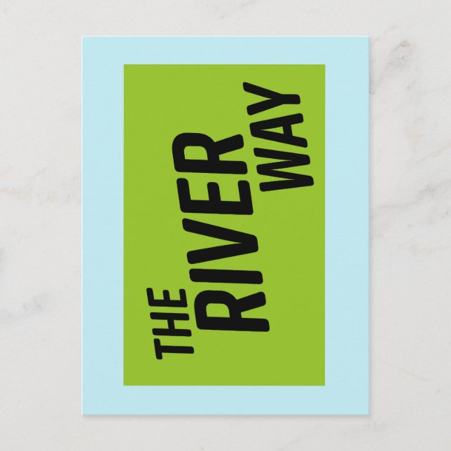The River Way Postkarte (Vorderseite)