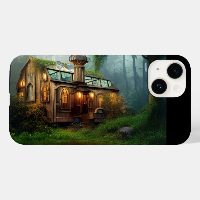 The River Workshop | Steampunk   Case-Mate iPhone 14 Hülle (Rückseite (Horizontal))