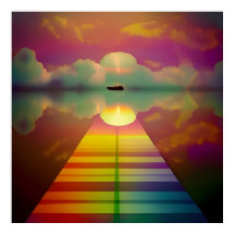 The road to the unknown destination