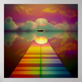 The road to the unknown destination poster
