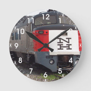 The Roger Williams Train Set Wall Clock Runde Wanduhr