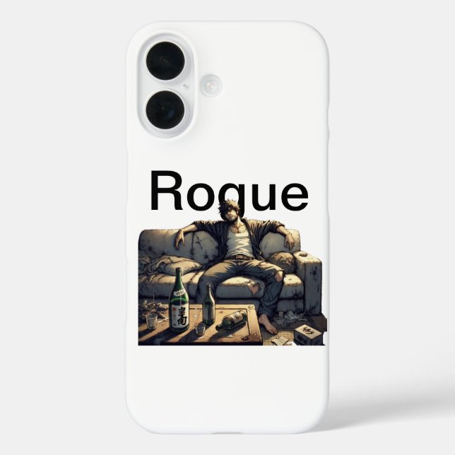 The Rogue Typ - Betrunken Edition iPhone 16 Hülle (Rückseite)