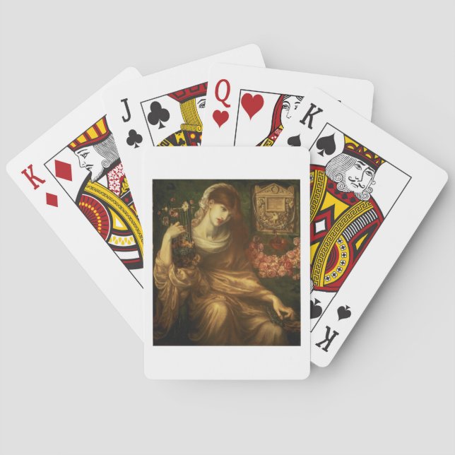 The Roman Widow, 1874 Spielkarten (Rückseite)
