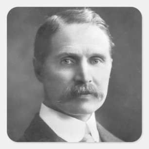 The Rt Hon Andrew Bonar Law M.P. Quadratischer Aufkleber