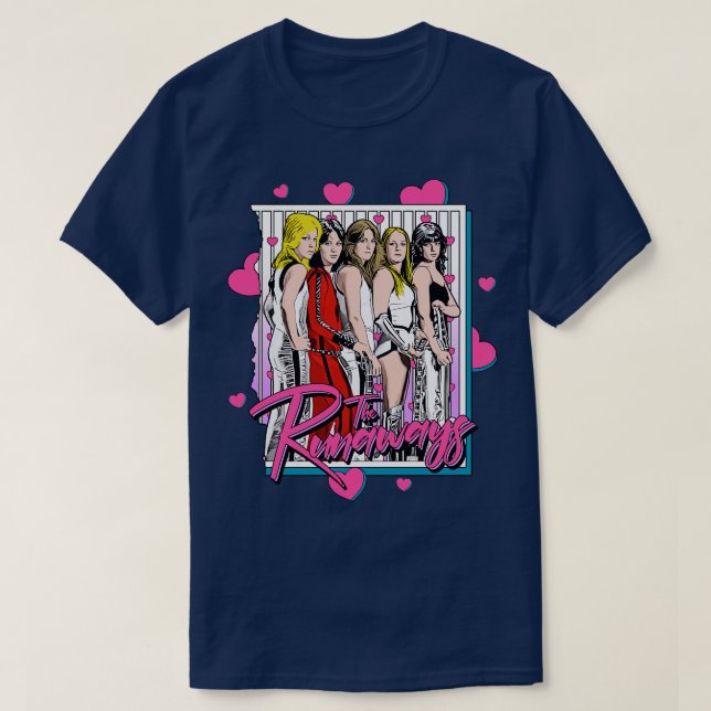 The Runaways Cherry Bomb T-Shirt (Design vorne)