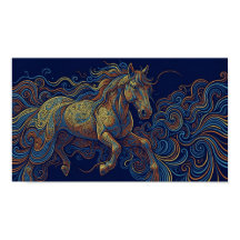 The running fractal horse