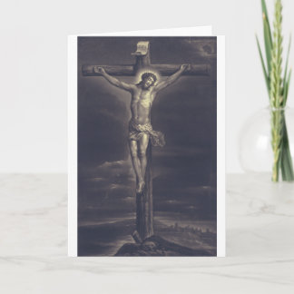 The Sacred Passion Black and White Fine Art  Karte