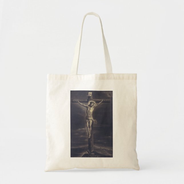 The Sacred Passion Black and White Fine Art  Tragetasche (Vorne)