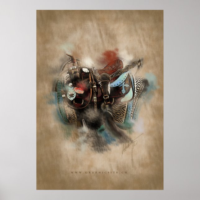 The Saddle - Poster (Vorne)