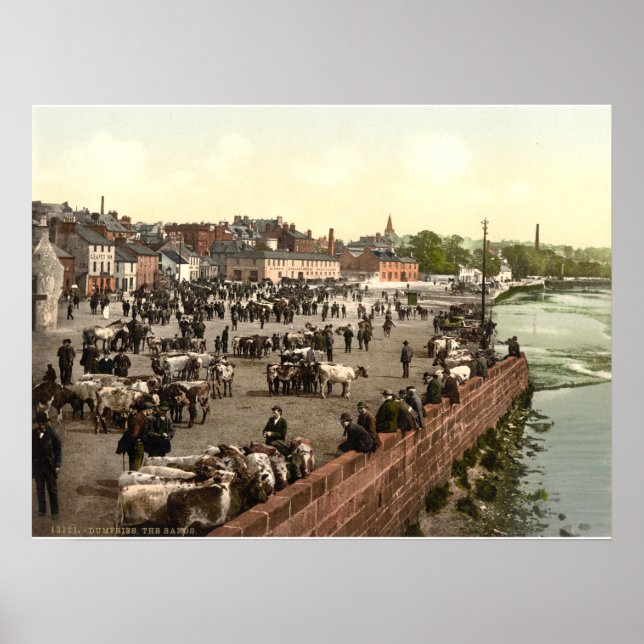 The Sands, Dumfries, Schottland Poster (Vorne)