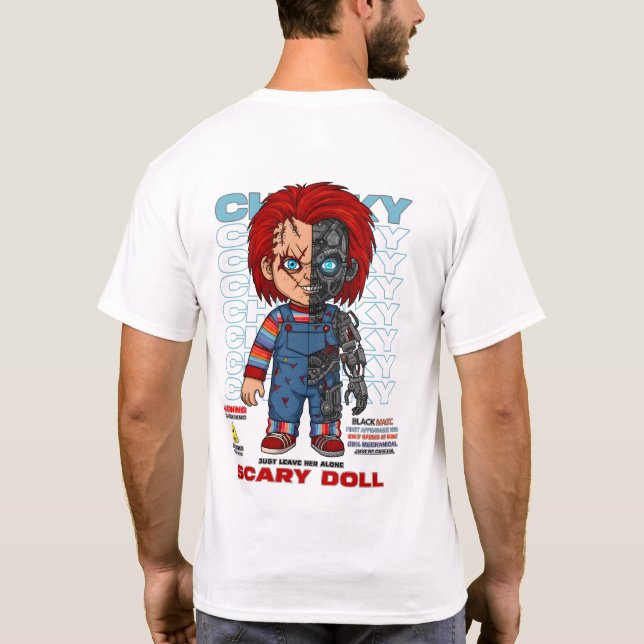 The scary doll T-Shirt (Rückseite)