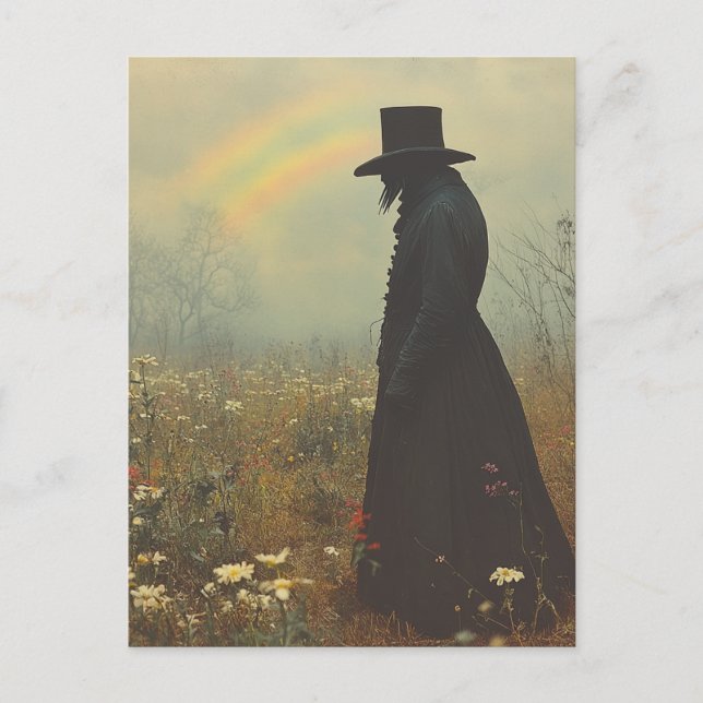 The Scary Thing in the Meadow Postkarte (Vorderseite)