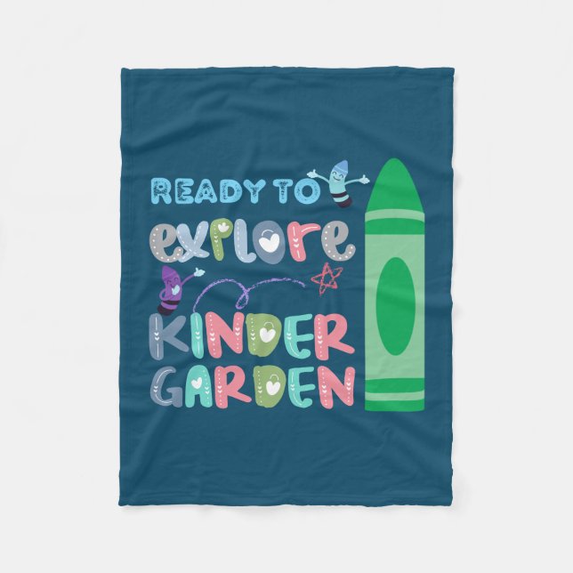 THE SCHOOL EXPEDITION! FLEECEDECKE (Vorderseite)