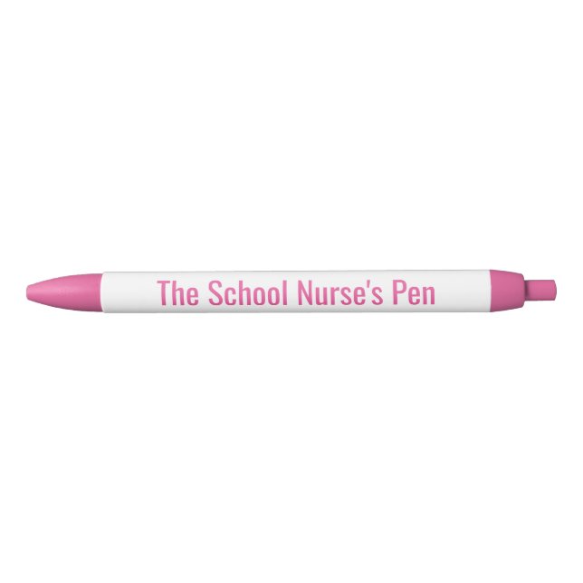 The School Nurse's Pen - Funny Nurse Gift Kugelschreiber (Vorderseite)