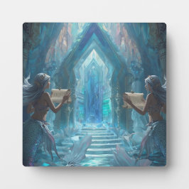 The Scroll Keepers of the Deep” Fotoplatte