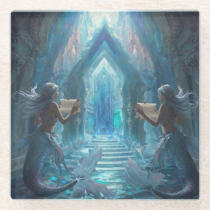The Scroll Keepers of the Deep” Glasuntersetzer