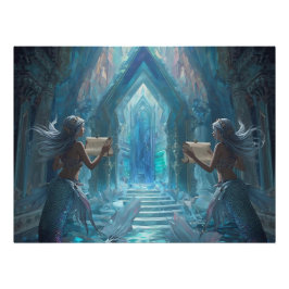 The Scroll Keepers of the Deep” Poster