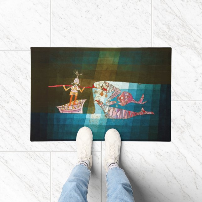 The Seafarers, Paul Klee Fußmatte (Indoor)