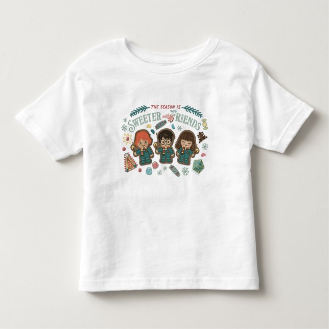 The Season is Sweeter with Friends Kleinkind T-shirt (Vorderseite)