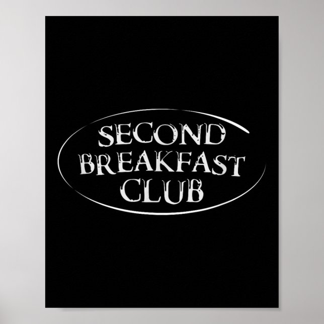 The Second Breakfast Club - Nerdy Funny Fanta Poster (Vorne)