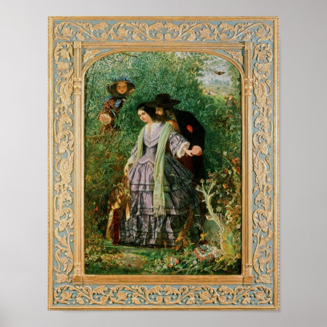 The Secret, 1858 Poster (Vorne)