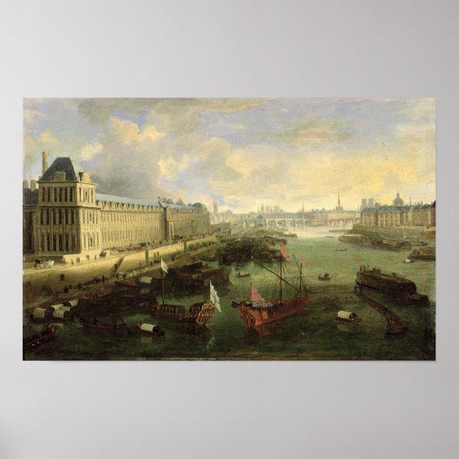 The Seine Viewed with the Pont Neuf Poster (Vorne)
