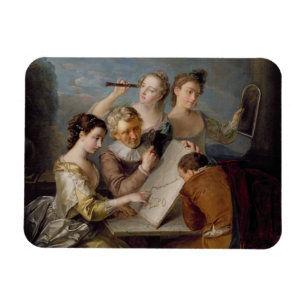 The Sense of Sight, c.1744-47 (Öl auf Leinwand) Magnet