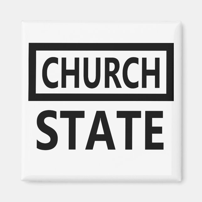 The Separation of Church and State - 1st Amendment Magnet (Vorne)