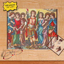 The Seven Archangels (CP 001; Chromolithograph)