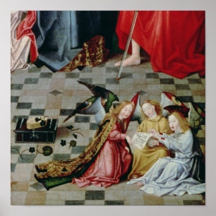 The Seven Joys of the Virgin Altarpiece Poster