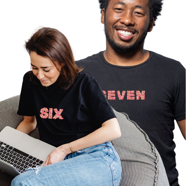 The "SEVEN" of the 6-7  Valentine's Day Meme Duo T-Shirt (Von Creator hochgeladen)