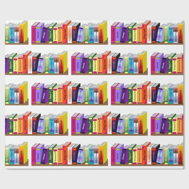 The Shakespear Collection Geschenkpapier (Flach)