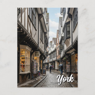 The Shambles in York England Postkarte