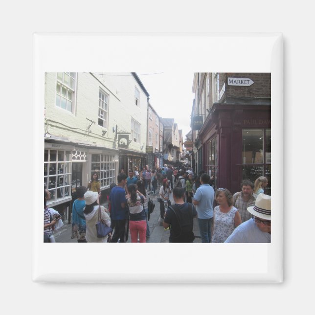 The Shambles, York Kühlschrankmagnet (Vorne)