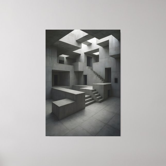 The Shape of Silent Blocks × The Shape of Withheld Leinwanddruck (Vorderseite)