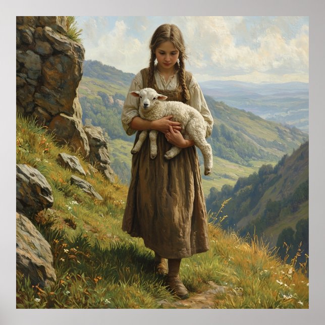 The Shepherd Girl Poster (Vorne)