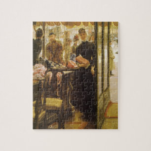 The Shop Girl von James Tissot, viktorianische Fei