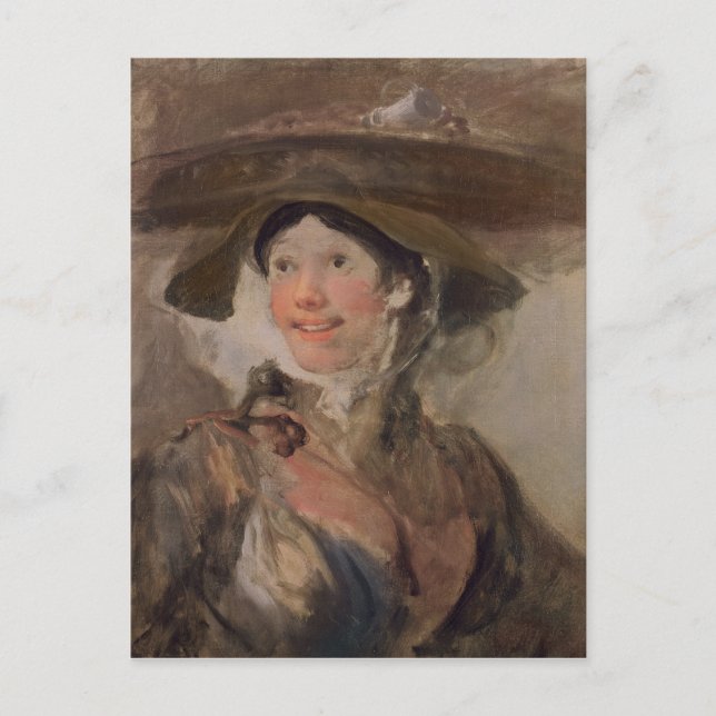 The Shrimp Girl, c.1745 Postkarte (Vorderseite)