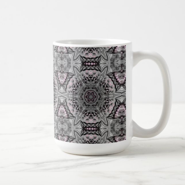 The Silver Fractal Garden Kaffeetasse (Rechts)