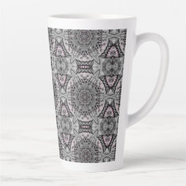 The Silver Fractal Garden Milchtasse