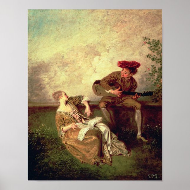 The Singing Lesson Poster (Vorne)