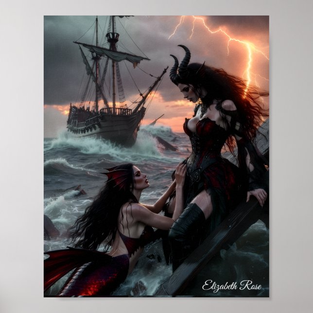 The Siren's Mercy Poster (Vorne)