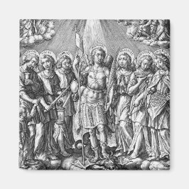 The Siven Archangels (M 034; Gravur) Magnet