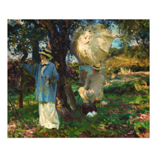 The Sketchers von John Singer Sargent Fotodruck