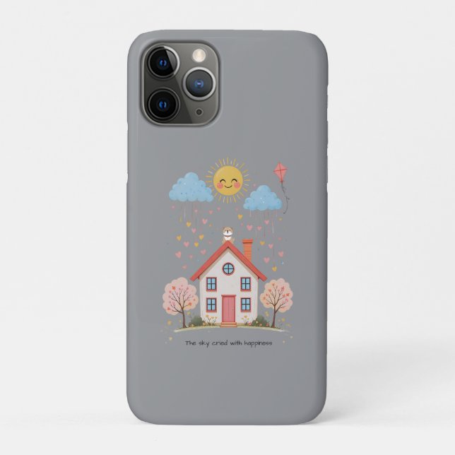 The sky cried with happiness Case-Mate iPhone hülle (Rückseite)