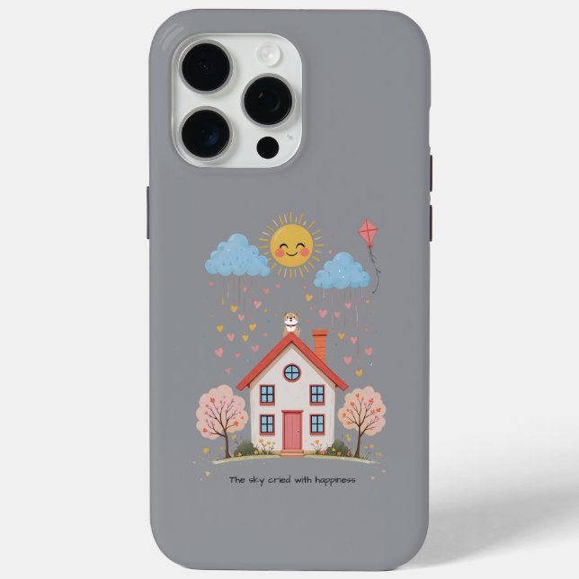 The sky cried with happiness Case-Mate iPhone hülle (Rückseite)