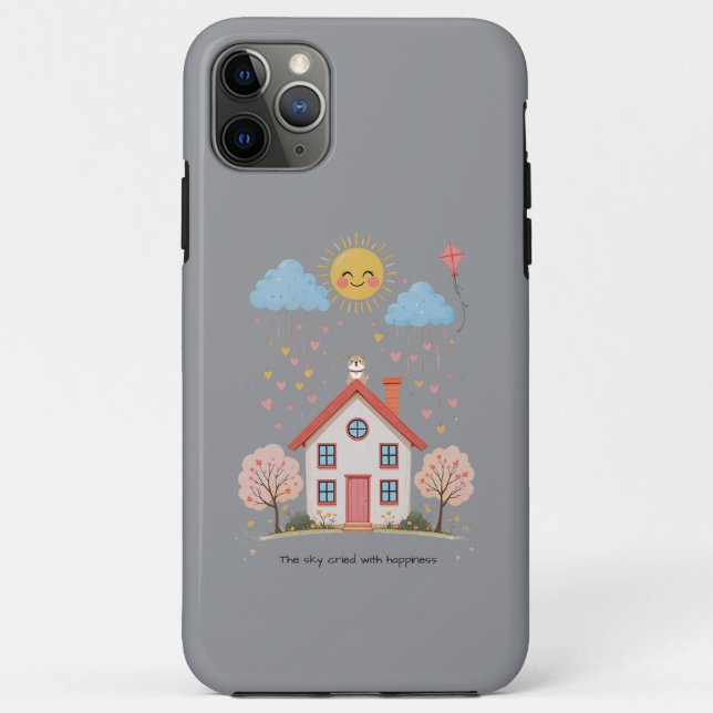 The sky cried with happiness Case-Mate iPhone hülle (Rückseite)