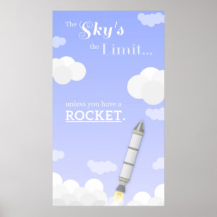 The Sky's the Limit Poster