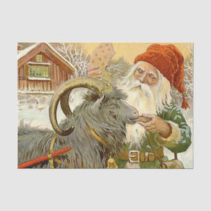 "The Sled Goat" von Jenny Nystrom Seidenpapier